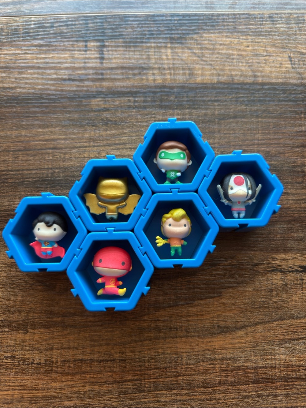 DC Comics Nano Pods Mini Figure Lot w/ Display Pods Mystery Box w/ Rare